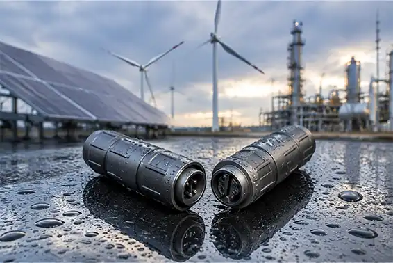 What are the common applications for quick clamp waterproof electrical connectors?